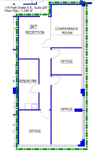 More Photos Of 115 Park St SE, Vienna Medical For Lease