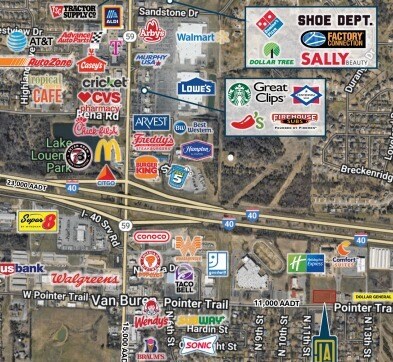 More Photos Of 1109 E Pointer Trl, Van Buren Fast Food For Lease