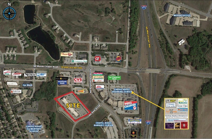 More Photos Of 3680 NE Akin Dr, Lee's Summit General Retail For Lease