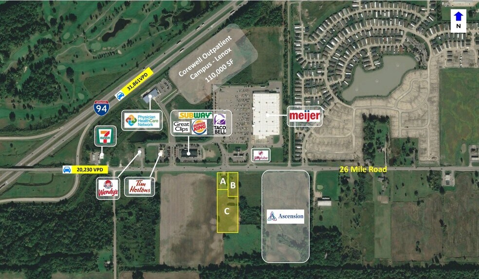 Primary Photo Of 36560 26 Mile Rd, New Baltimore Land For Sale