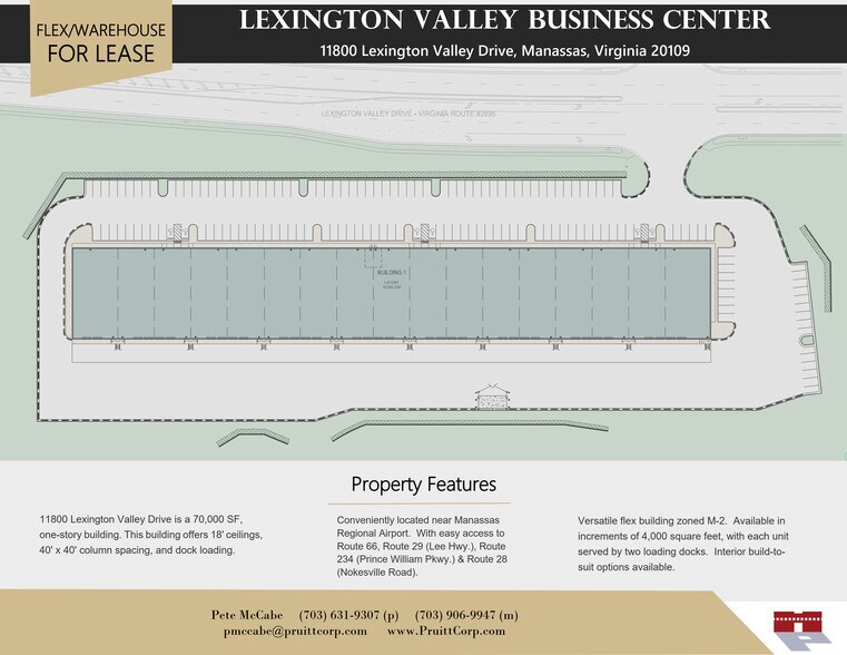 Primary Photo Of 11808 Lexington Valley Dr, Manassas Flex For Lease
