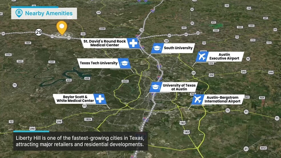 More Photos Of 1625 County Road 201, Liberty Hill Land For Sale