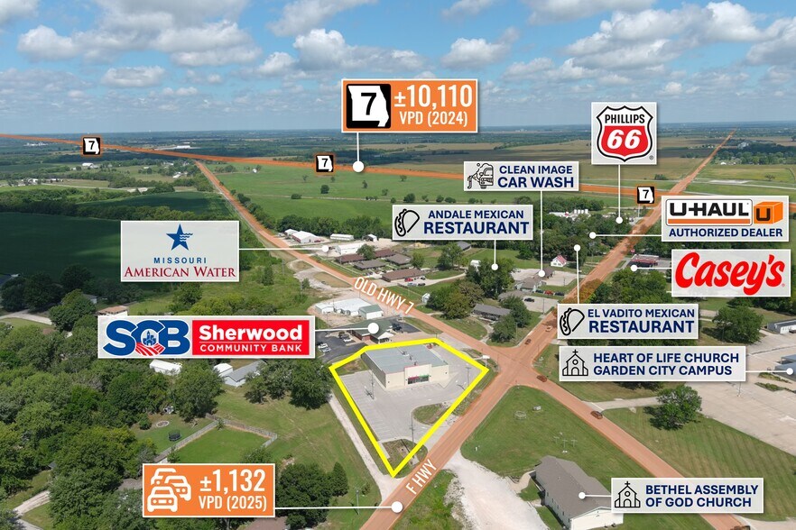 More Photos Of 71 S State Route F, Garden City Freestanding For Sale