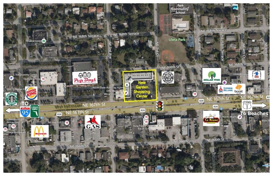 More Photos Of 303-339 NE 167th St, Miami Unknown For Lease