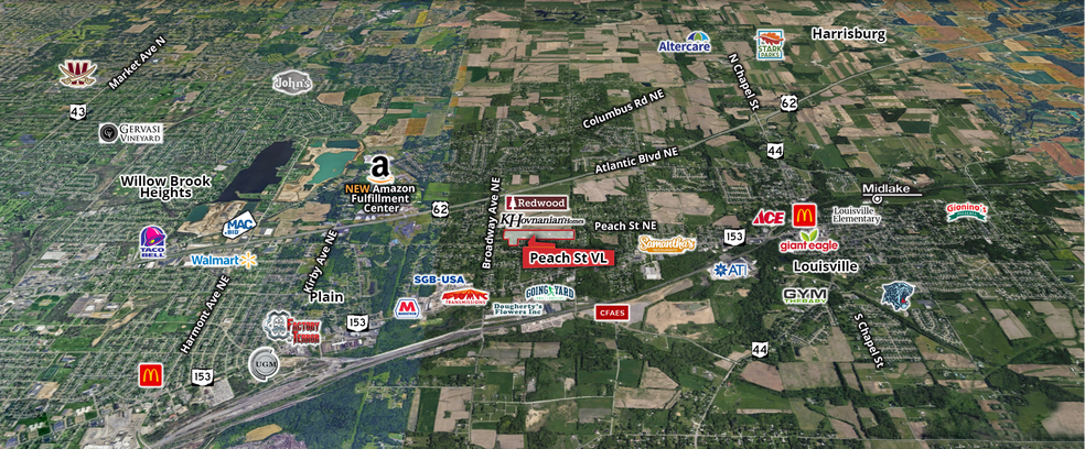 More Photos Of 0 NE Peach St, Louisville Land For Sale