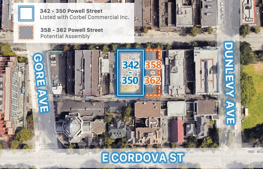 More Photos Of 342-350 Powell St, Vancouver Storefront Retail Office For Sale