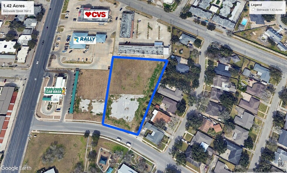 Primary Photo Of 656 Belmeade St, Corpus Christi Land For Sale