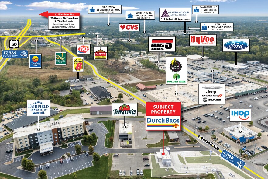 More Photos Of 325 E Russell Ave, Warrensburg Fast Food For Sale