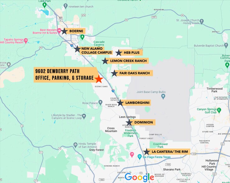More Photos Of 9602 Dewberry Path, Boerne Land For Lease