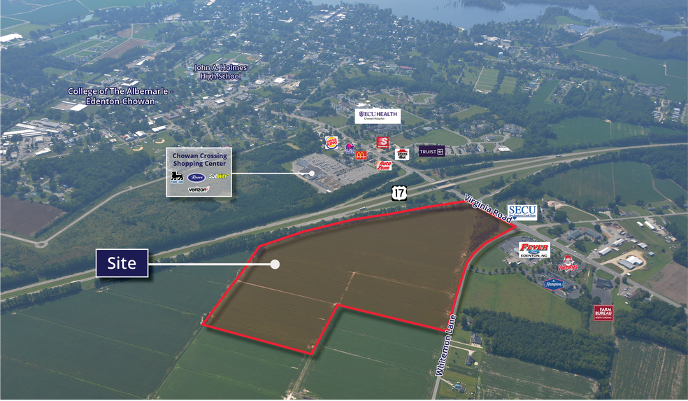 Primary Photo Of US Highway 17 & NC Highway 32, Edenton Land For Lease