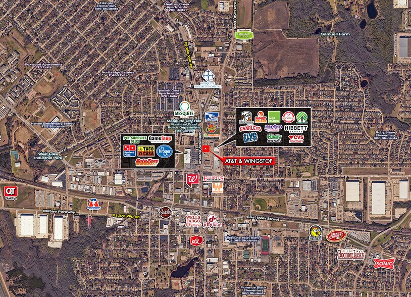 More Photos Of 610 N Galloway Ave, Mesquite General Retail For Sale