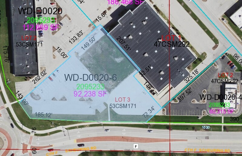 Primary Photo Of Scheuring Rd, De Pere Land For Sale