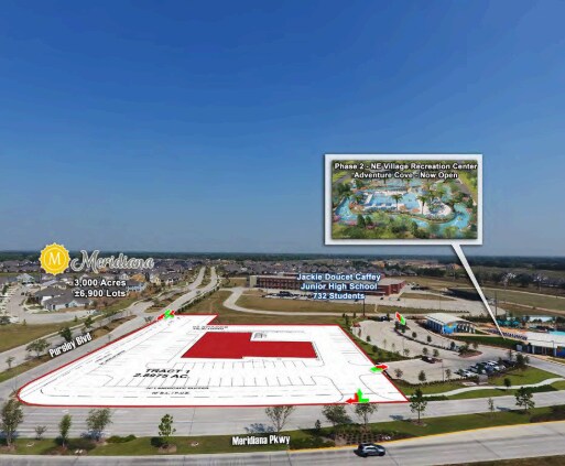 More Photos Of NEC of Meridian Pky @ Pursley Blvd, Manvel General Retail For Lease