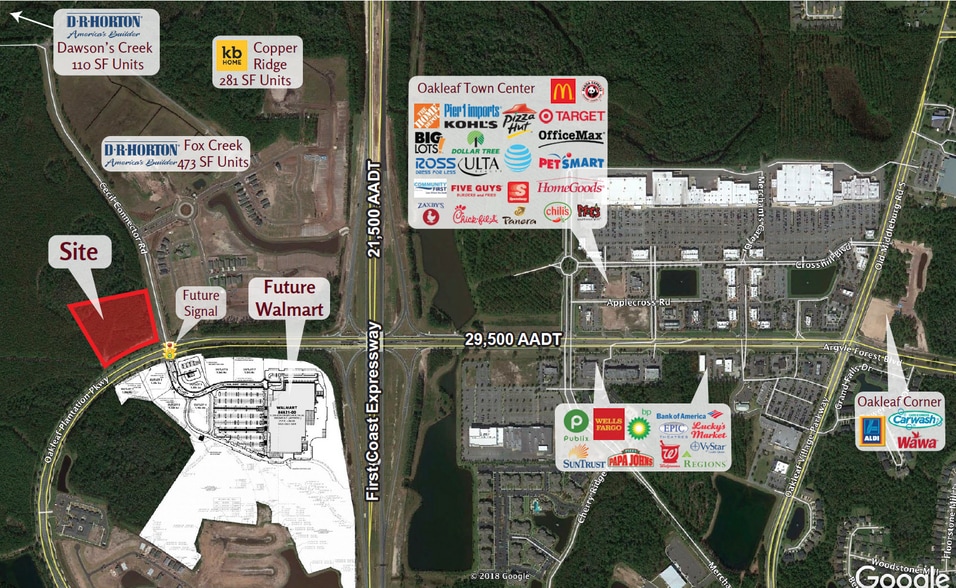 Primary Photo Of Oakleaf Plantation Pkwy @ Cecil Connector Road, Jacksonville Land For Sale