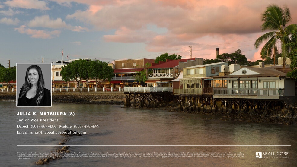 More Photos Of 754 Front St, Lahaina General Retail For Lease
