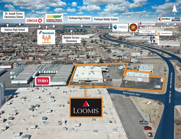 More Photos Of 5869 Waycross Ave, El Paso Warehouse For Sale