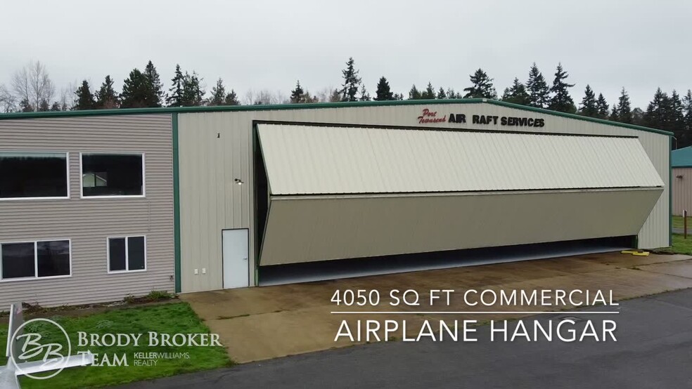 Primary Photo Of 191 Airport Rd, Port Townsend Airplane Hangar For Sale