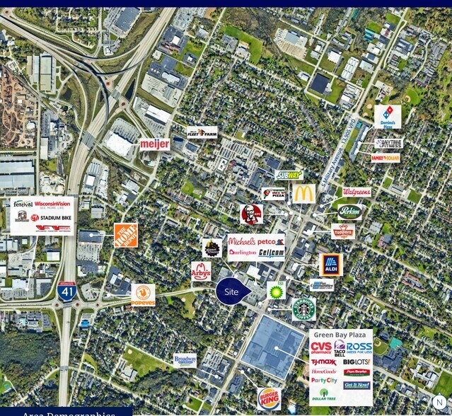 More Photos Of 1620 W Mason St, Green Bay General Retail For Lease