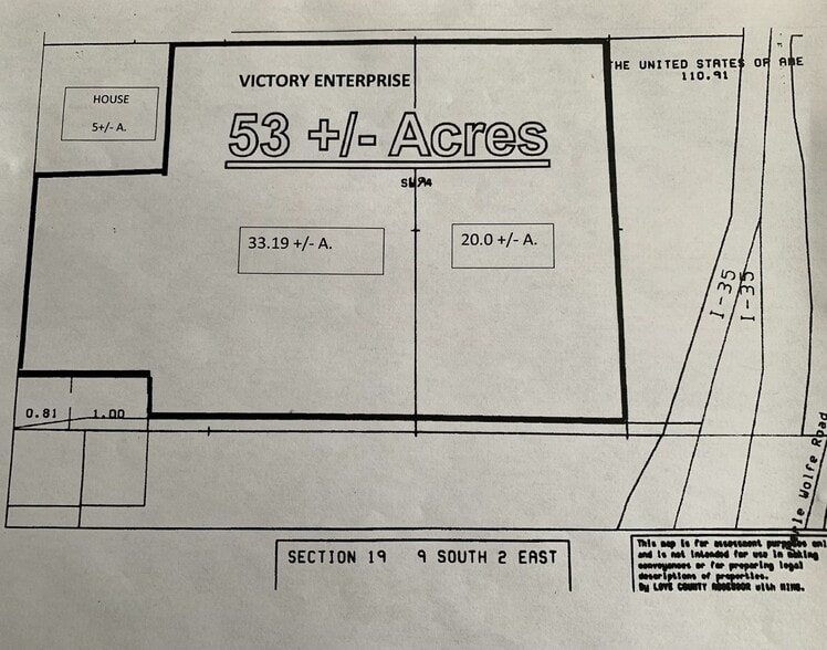 More Photos Of US-77, Thackerville Land For Sale
