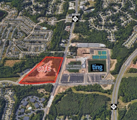 Primary Photo Of 1220 N Main St, Holly Springs Land For Sale