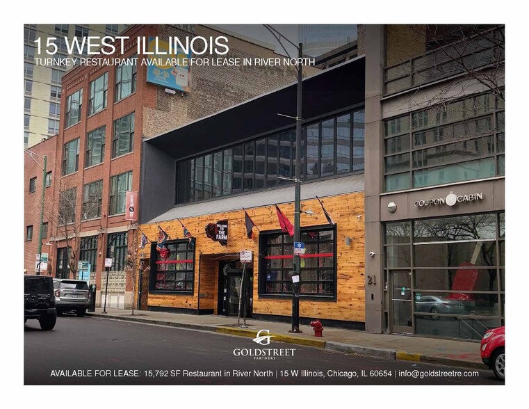 More Photos Of 15 W Illinois St, Chicago Storefront Retail Office For Lease