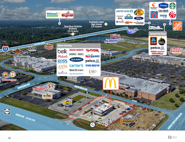 More Photos Of 27360 Crossing Circle, Denham Springs Fast Food For Sale