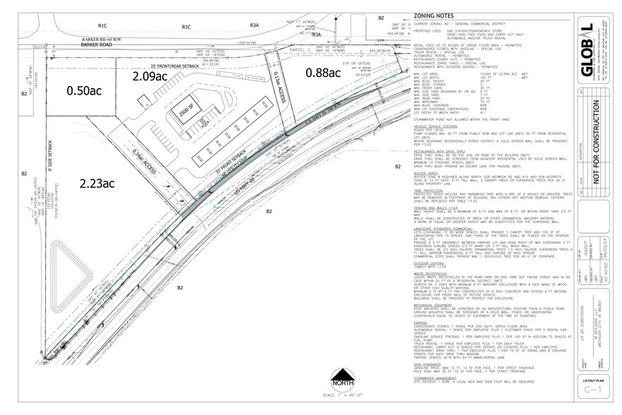 More Photos Of Barker Rd @ E US 20, Michigan City Land For Sale