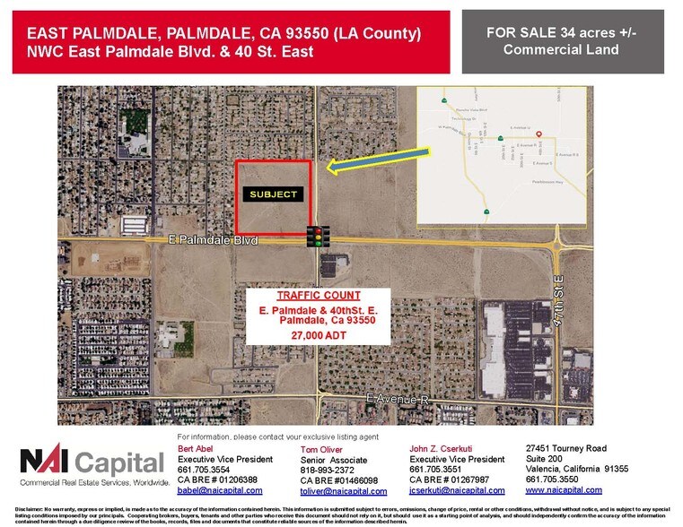 More Photos Of 3747 E Palmdale Blvd, Palmdale Land For Sale