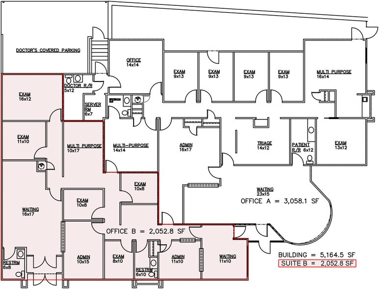 More Photos Of 1900 N Mesa St, El Paso Medical For Lease