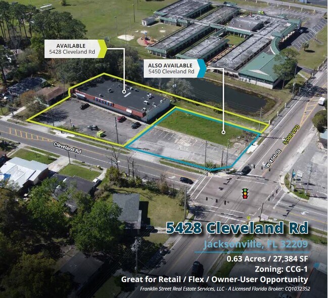 Primary Photo Of 5428 Cleveland Rd, Jacksonville Land For Sale