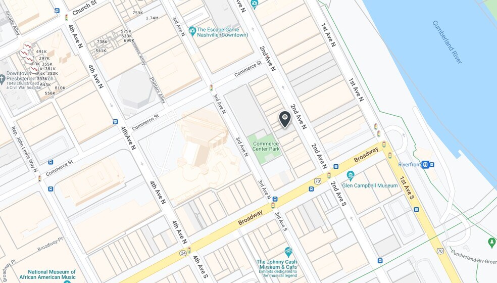 More Photos Of 117 2nd Ave N, Nashville Storefront Retail Office For Sale