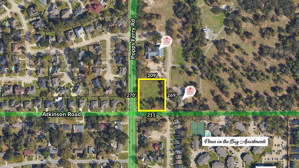 More Photos Of Atkinson Road / Popps Ferry, Biloxi Land For Sale