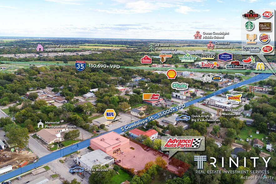 More Photos Of 510 S Guadalupe St, San Marcos Freestanding For Sale