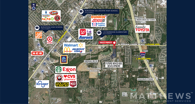 Primary Photo Of 951 Hidden Vistas, Burleson Land For Sale
