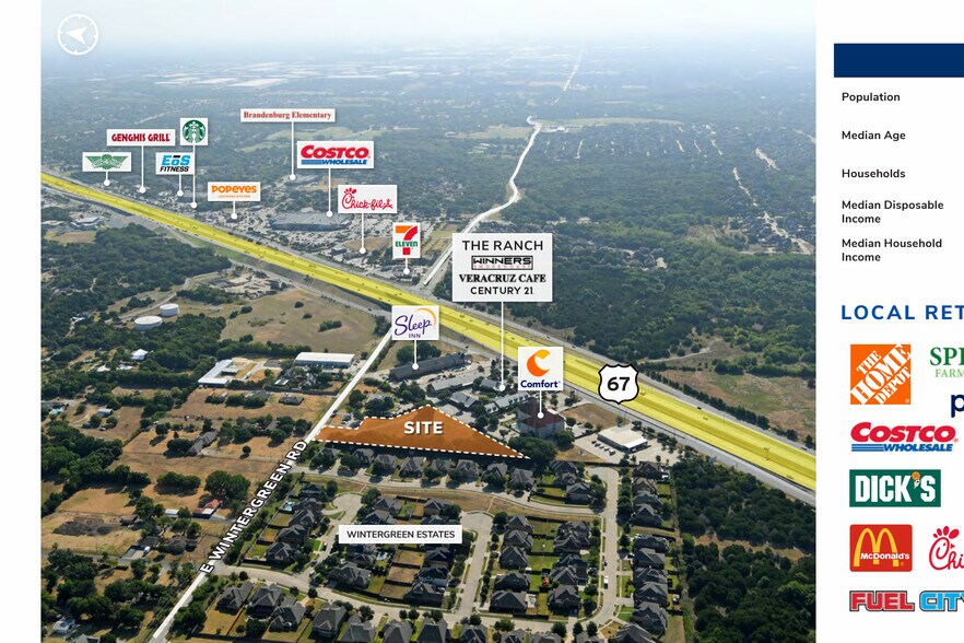More Photos Of 1038 E Wintergreen Rd, Cedar Hill Land For Sale