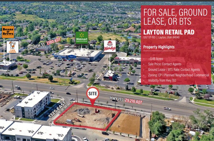 Primary Photo Of 1333 E 3000 N, Layton Land For Sale