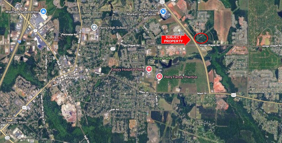 More Photos Of 2051 Kings Chapel Rd, Perry Land For Sale