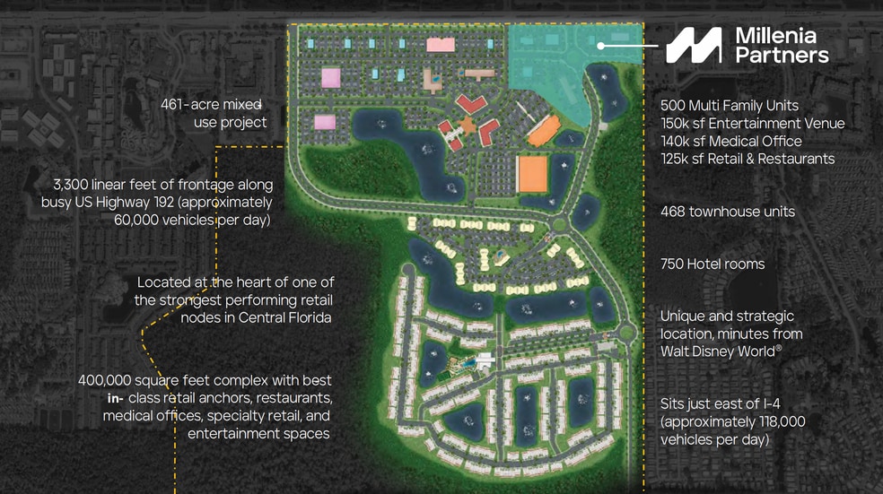 More Photos Of 5420 IRLO BRONSON MEM Kissimmee FL 34746 hwy, Kissimmee Land For Lease