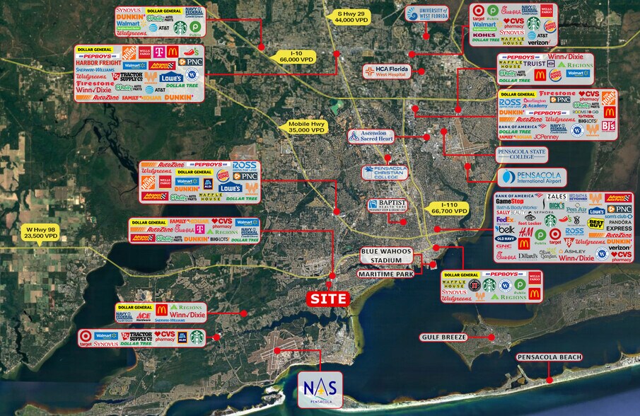 More Photos Of 10 Blk Patton Dr., Pensacola Land For Sale