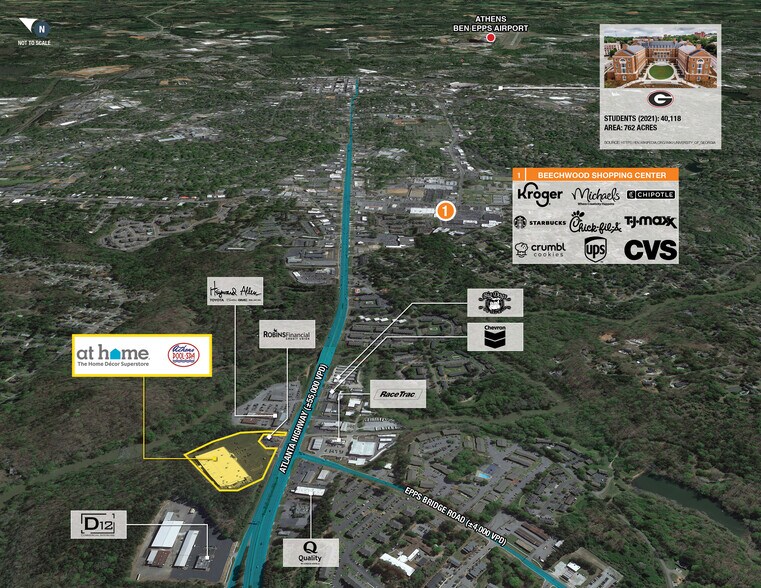 2656 Atlanta Hwy, Athens, GA 30606 Freestanding For Sale