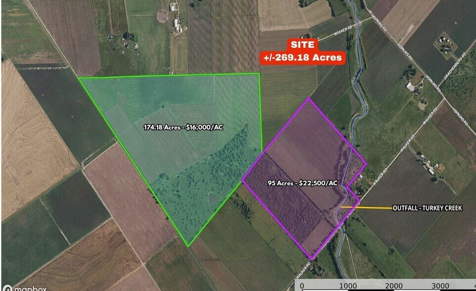 Primary Photo Of 10542 Walker Road, Beasley Land For Sale