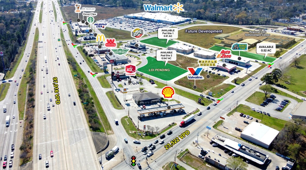 Primary Photo Of 20196 Hwy 59 Rd, New Caney Land For Lease