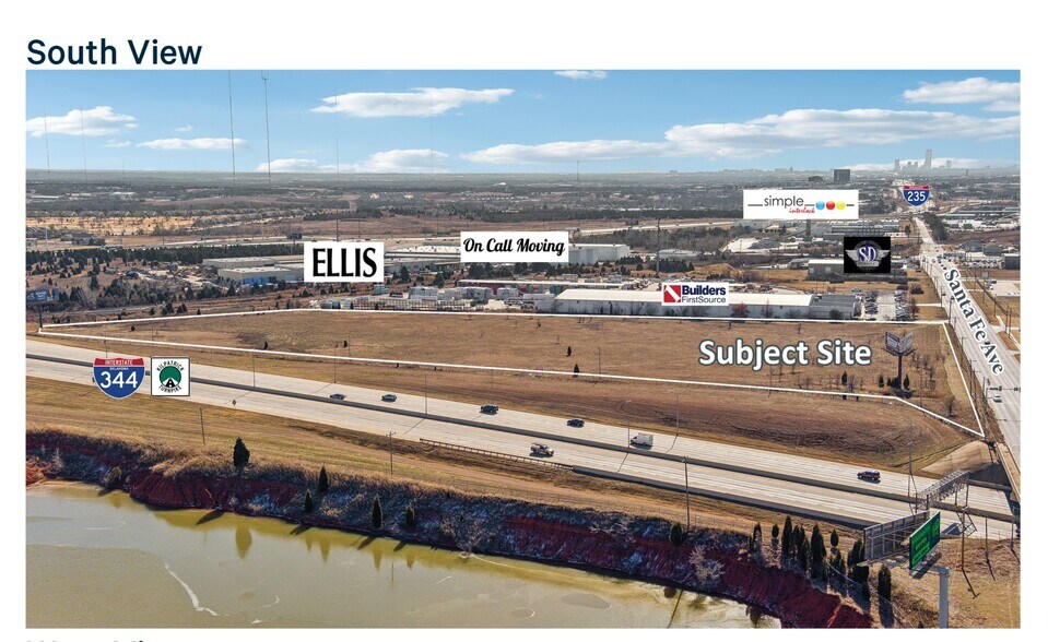 More Photos Of SE/C of Kilpatrick Turnpike (I-344) & Santa Fe Ave, Oklahoma City Land For Sale