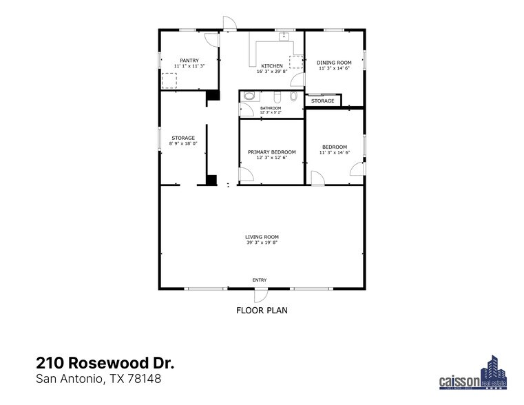 More Photos Of 210 Rosewood Dr, Universal City Freestanding For Sale