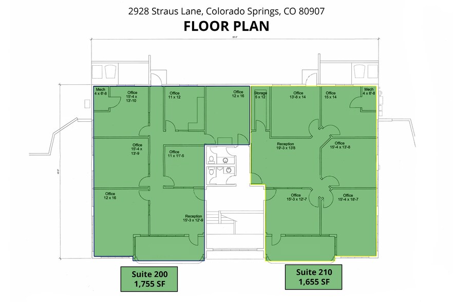 More Photos Of 2928 Straus Ln, Colorado Springs Office For Sale