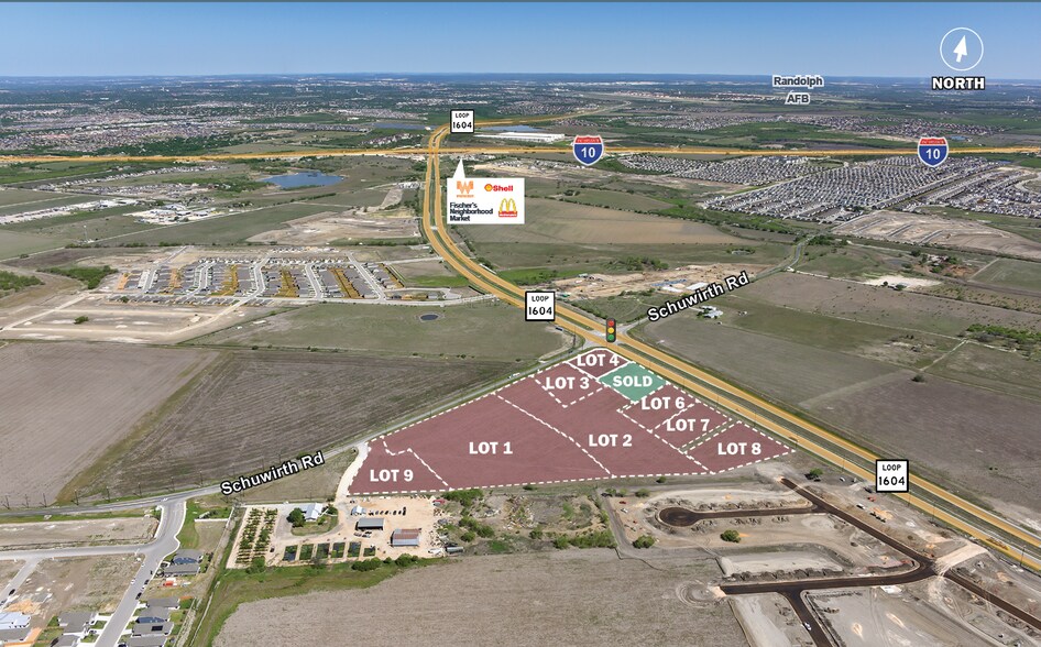 Primary Photo Of E Loop 1604 @ Schuwirth Rd, Converse Land For Sale