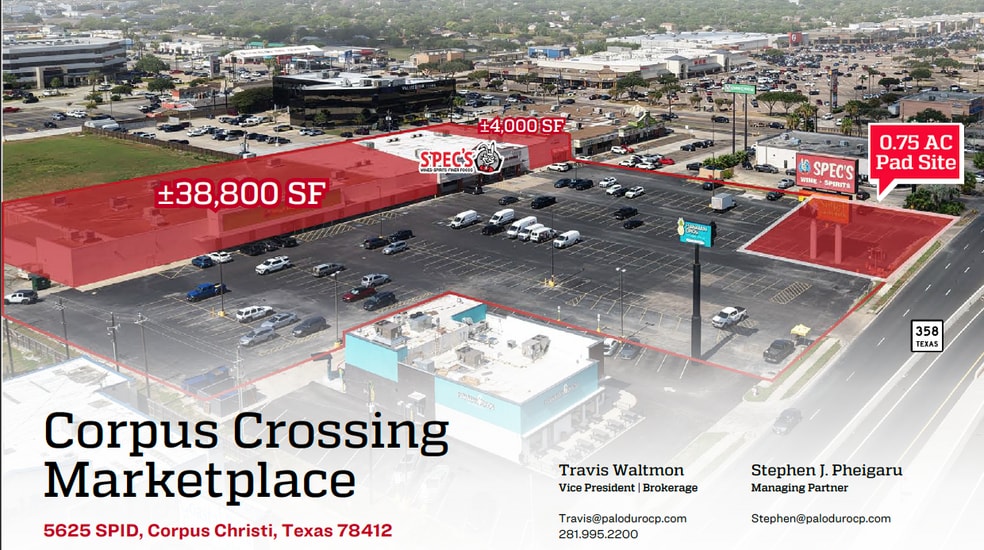 Primary Photo Of 5625 S Padre Island Dr, Corpus Christi Land For Lease