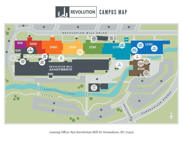 More Photos Of 1250 Revolution Mill Dr, Greensboro Unknown For Lease