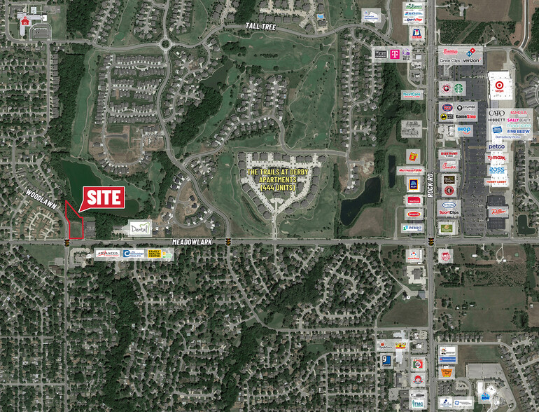 Primary Photo Of NE/C Of Woodlawn & Meadowlark, Derby Land For Sale