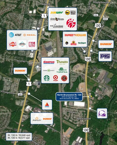 More Photos Of 2470 US Highway 130, North Brunswick Land For Lease